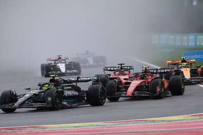 F1: Lewis Hamilton Given Points Penalty After Brush with Sergio Perez