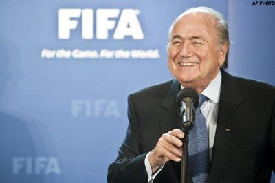 FIFA President roots for hosts South Africa