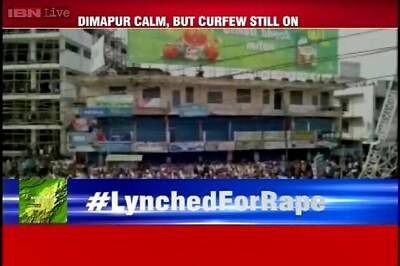 Dimapur returning to normalcy, curfew relaxed till 3 PM; mobile, Internet, SMS services blocked