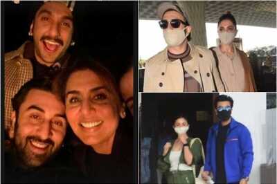 Ranveer Singh, Ranbir Kapoor Unite in Jaipur, Fans Wonder if it's New Year Celebration or Alia-Ranbir Wedding