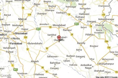 Army man trying to cross railway tracks run over by Link Express