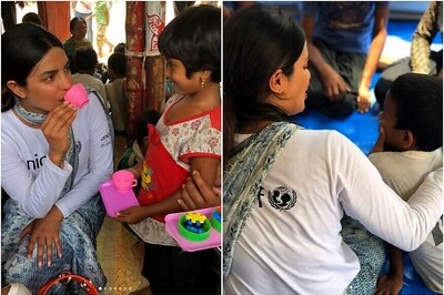 In Pics: Priyanka Visits Rohingya Refugee Camps, Urges Fans to Support Kids Whose Future is Bleak
