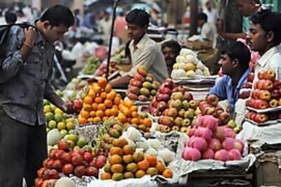 Annual food inflation falls to 12.9 pc