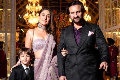 Anant Ambani And Radhika Merchant Pre-Wedding Bash: Kareena Kapoor And Saif Ali Khan Along With Taimur Set Fashion Goals Together