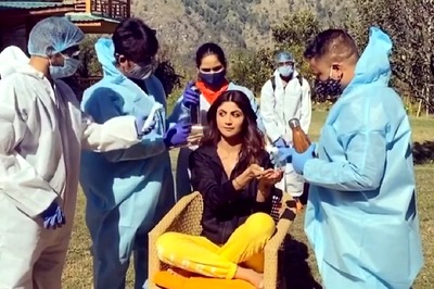Shilpa Shetty Shows How the New Normal Has Taken Over, Shares Glimpse from Outdoor Shoot