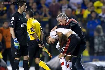 River Plate players attacked with homemade concoction