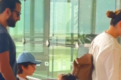 Kareena Kapoor's Son Jeh Shares An Adorable Moment With Saif Ali Khan As They Head For A Vacay | Watch