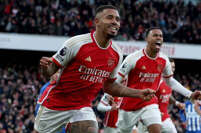 Premier League: Arsenal Register 2-0 Win Over Brighton as Kai Havertz, Gabriel Jesus Strike
