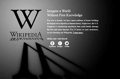 How to access Wikipedia on Internet Blackout day