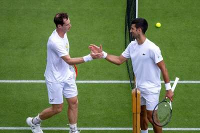 Novak Djokovic Trains With Andy Murray Ahead of Wimbledon 2023