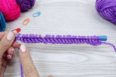 How to Knit Stockinette Stitch