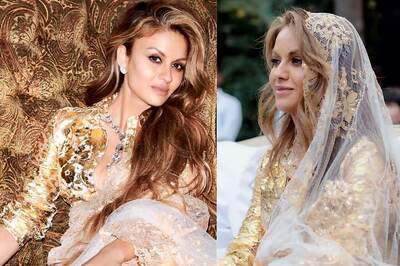 Natasha Poonawalla Sweeps the Ethnic Game Yet Again in a Stunning Saree Gown; PICS