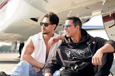 Akshay Kumar And Tiger Shroff Arrive In Lucknow For Bade Miyan Chote Miyan Promotions