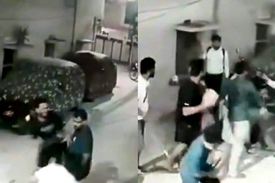 Caught On Cam: Out On Walk, Hyderabad Family, Pet Dog Thrashed With Sticks By Neighbours