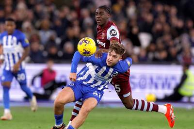 Premier League: West Ham United Geld to Drab 0-0 Draw by Brighton and Hove Albion