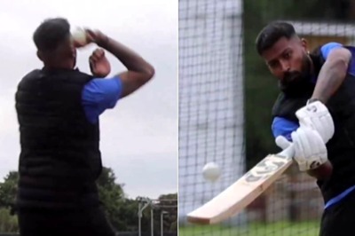 Away from the Test Team, All-rounder Hardik Pandya Keeps Grinding in the Nets: WATCH