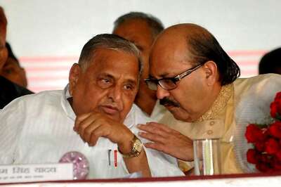 As Mulayam and Akhilesh Fight Over Cycle, Amar Singh Jets to London