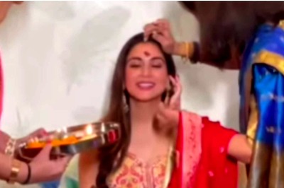 Watch: Kundali Bhagya Actress Shraddha Arya Beams with Joy During Pre-wedding Ceremony