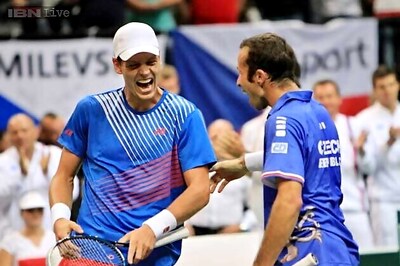 Berdych, Stepanek to lead Czech title defence against Serbia