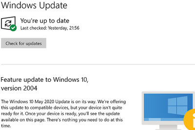 You Will be Warned if Windows 10 May 2020 Update Can Cause Problems With Your PC