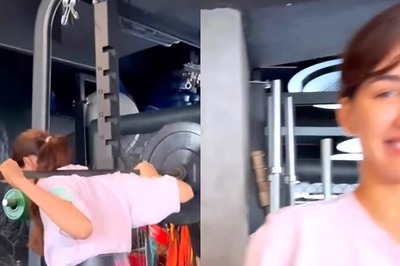 Disha Patani Sweats It Out In Gym, Serves Intense Workout Goals On Monday; Watch