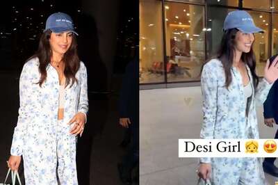 Priyanka Chopra Makes Surprise Visit to Mumbai A Month After Anant Ambani's Wedding | Watch