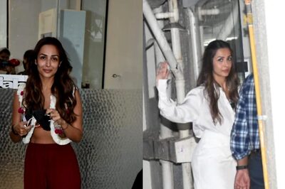 Malaika Arora At Boyfriend Arjun Kapoor's Home To Ring In Her 48th Birthday; See Pics