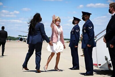 Manchin Courtship: WVa Senator Joins Jill Biden At Clinic