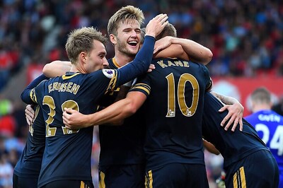 Tottenham Thrash Stoke 4-0; Santi Cazorla Penalty Rescues Arsenal