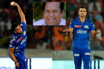 Arjun Tendulkar's 'Unorthodox' Run-up While Bowling for Mumbai Indians Has Internet ROFL