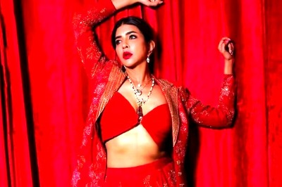 Manchu Lakshmi Sets The Internet On Fire With Her Red Pant-Suit Look, Check Out