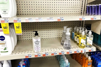 Hand Sanitiser Sales Rocket 255% in Britain as Coronavirus Fears Surge: Report