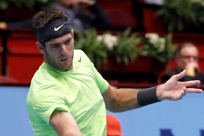Del Potro, Tipsarevic reach semis in Vienna