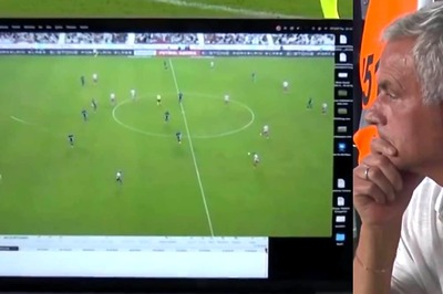 Jose Mourinho Fined For Hilarious Laptop-TV Gimmick During Fenerbahce's SuperLig Clash Against Antalyaspor
