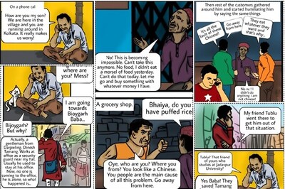 Brotherhood in Times of Corona: Jadavpur University Students Respond to Racist Attacks With Cartoon Strip