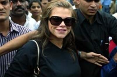 Jade Goody arrives in Mumbai to participate in Bigg Boss