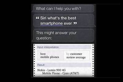 Siri says Nokia Lumia 900 is best smartphone ever