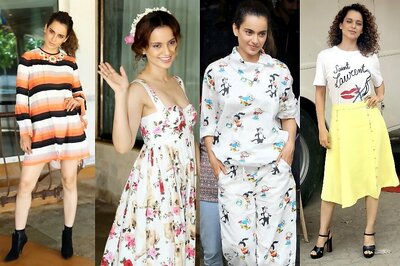 Simran: Kangana Ranaut Goes Quirky, Classy And Chic During The Film's Promotion