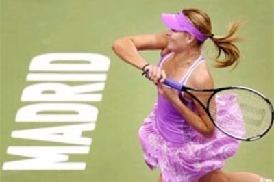 Mauresmo, Sharapova in Madrid semis