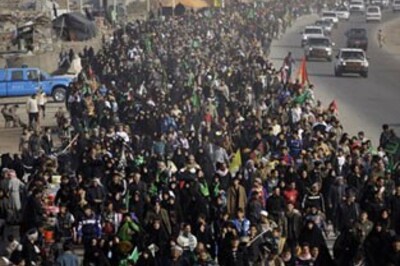 Twin blasts kill 40 Shiite pilgrims in Iraq