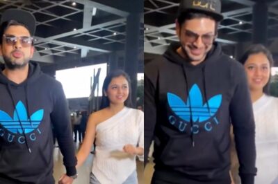 Karan Kundrra, Tejasswi Prakash Look Adorable As They Hold Hands At Airport; Fans Call Them 'Cuties'
