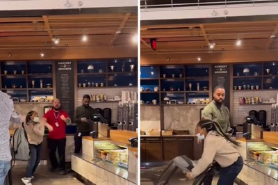 Viral Video Captures Shocking Brawl Between Woman And Manager At Airport