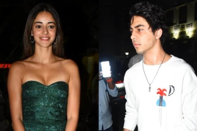 Ananya Panday Dazzles in Busty Skintight Dress, Spotted With Aryan Khan at SRK's BFF Party