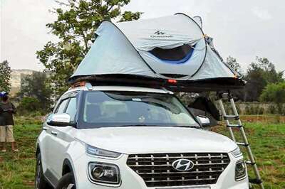 This Hyundai Venue Modified with a Roof Tent Gives this SUV the Adventure Spirit: Watch Video