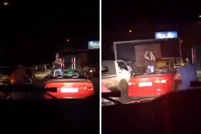 Video Of Woman Dancing In Convertible Car On Busy Road Goes Viral