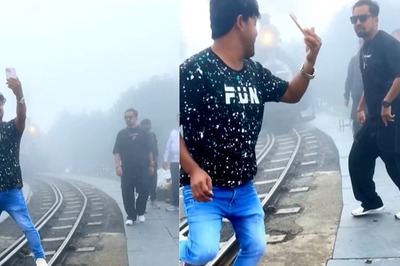 Real Or Staged? Man 'Risks' Life For Selfie With Toy Train In Darjeeling