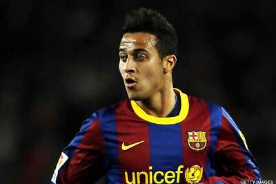 Manchester United favourite to sign Barcelona's Thiago