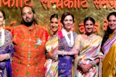 Radhika Merchant And Nita Ambani Get Ethnic Fashion Right At Ganesh Chaturthi Celebrations