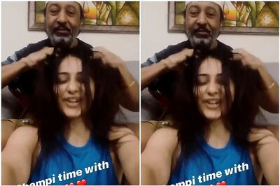 Rakul Preet Has 'Champi Time With Pappi', See Here