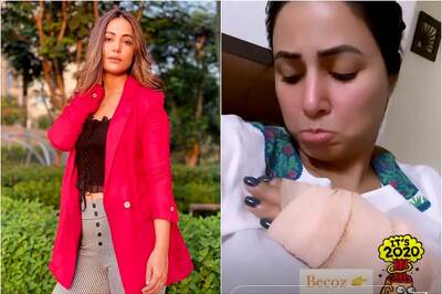 Hina Khan Injures Her Left Hand, Blames it on 2020